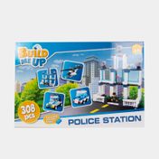 Bloques de juguete estación de policía x 308 piezas
