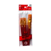 Set de pinceles de cabo corto x 7 piezas