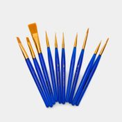Set de pinceles mixtos x 10 unidades
