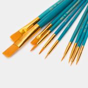 Set de pinceles Royal & Langnickel para bordes x 10 piezas
