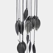 Campana de vientos 58 cm  hojas