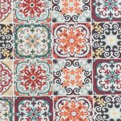 Tapete multicolor 46 x 76 cm