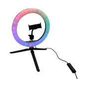 Aro de luz RGB VTA con control remoto y soporte para celular