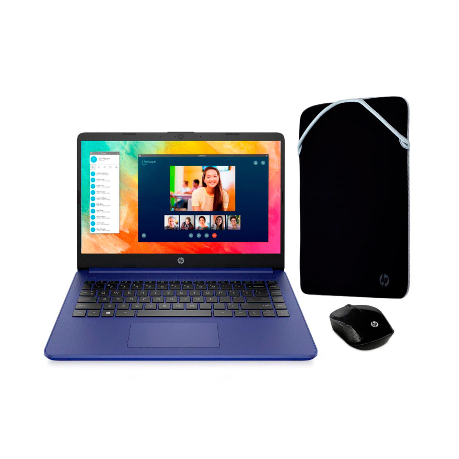 Portátil HP, Intel Core i5, RAM 8 GB, 256 GB SSD, 14-DQ2514LA, azul índigo