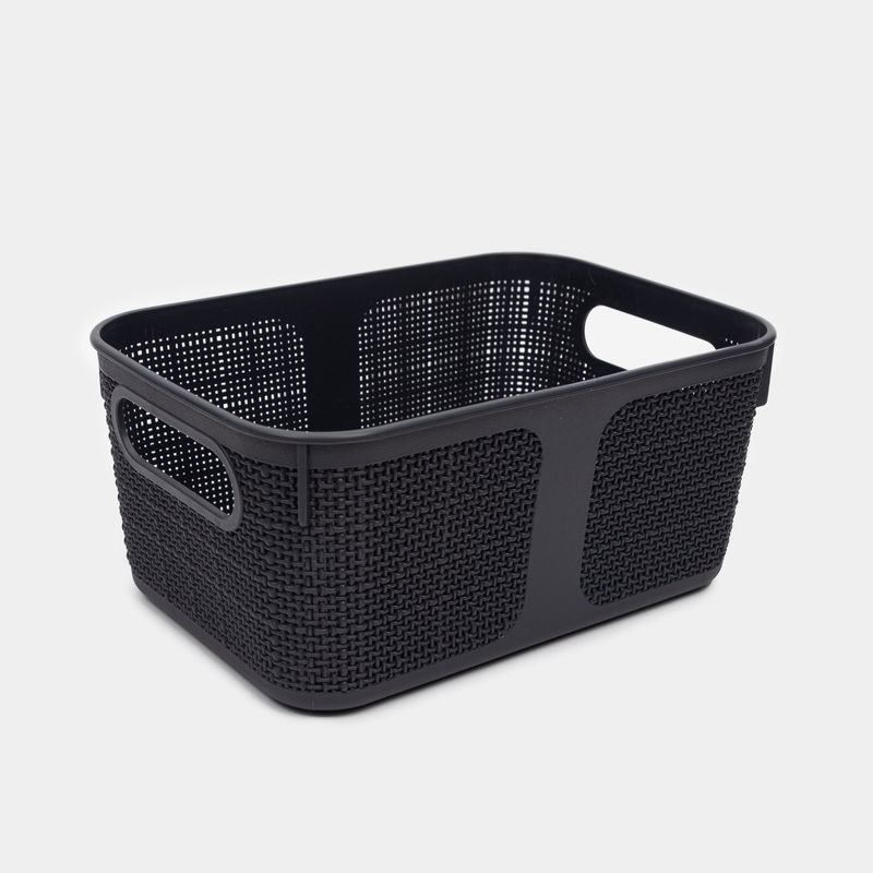 cesta-plastica-multiusos-tipo-tejido-gris-oscuro-2-7701016394949