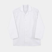 Bata de laboratorio antifluidos, talla 14, blanca