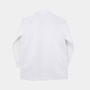 Bata de laboratorio antifluidos, talla 14, blanca