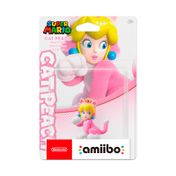 Figura interactiva amiibo Princesa Peach disfraz de gato