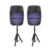 Parlante Sound Pro de 15 W RMS con Bluetooth x 2