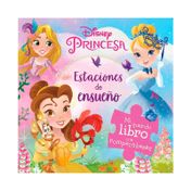 Estaciones de ensueño: Disney princesa libro con rompecabezas