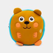 Morral redondo con diseño de oso Oops