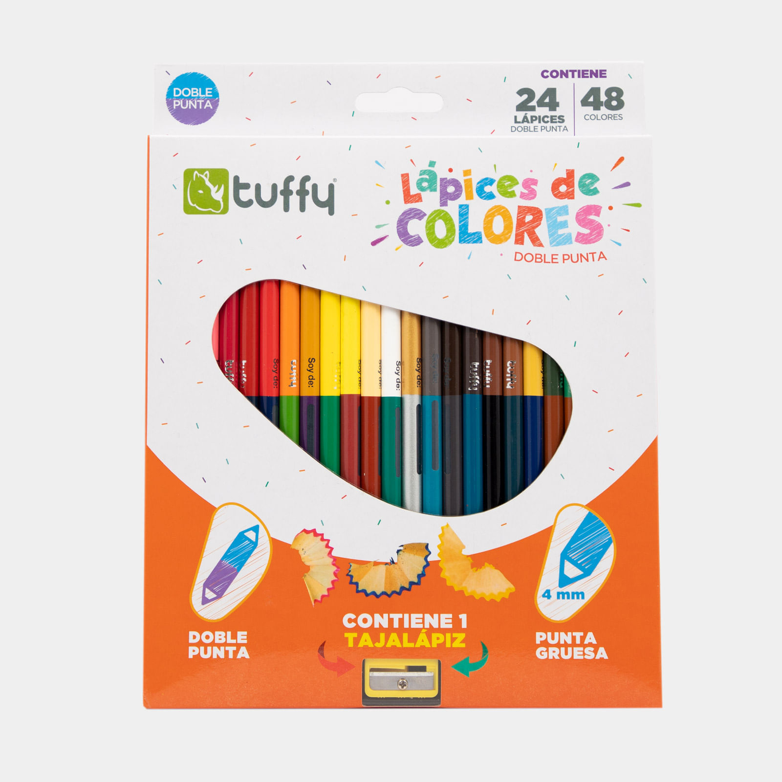 Colores Faber-Castell Ecolápices Doble Punta/Punta Gruesa 24/48 