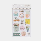 Stickers Live & Let Grow x 201 unidades