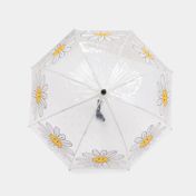 Sombrilla de margaritas con pito 8r manual 66,5 cm