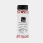 Copos de aluminio color rosa claro x 2g