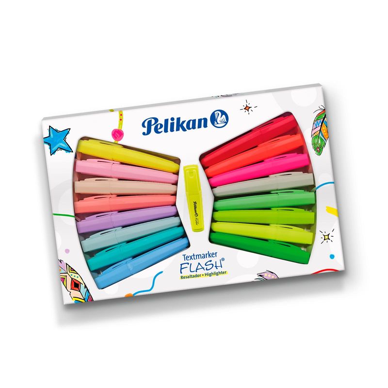 Resaltadores Pelikan colores pastel x 6 unidades