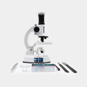 Microscopio 200/600/1200X blanco