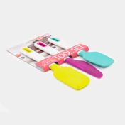 Set de espátulas en silicona para cocina x 3 piezas