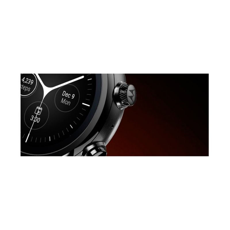 Smartwatch Motorola moto 100 Phantom, negro