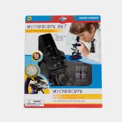 Microscopio 100/200/450X 23 piezas negro