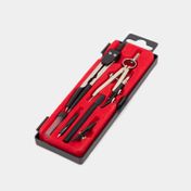 Caja matemática 2 compás x 4 piezas