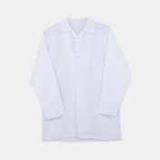 Bata de laboratorio, talla S, blanca