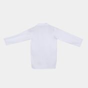 Bata de laboratorio, talla 14, blanca