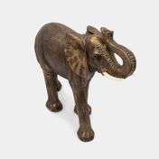 Figura de elefante poliresina 32,7 x 36,6 x 8,5 cm