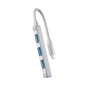 Adaptador Hub tipo C a USB 3.0 y 3 a USB 2.0