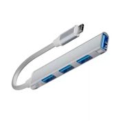 Adaptador Hub tipo C a USB 3.0 y 3 a USB 2.0