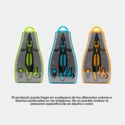 Compás de precisión con 2 piezas (surtido)