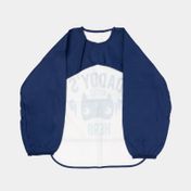 Delantal talla L con mangas azules, diseño daddy’s