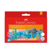 Plastilina Faber-Castell colores pasteles x 12 unidades