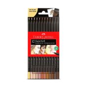 Colores Faber-Castell supersoft tonos piel x 12 unidades