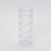 Organizador 5 compartimientos circular, 13 x 5 cm