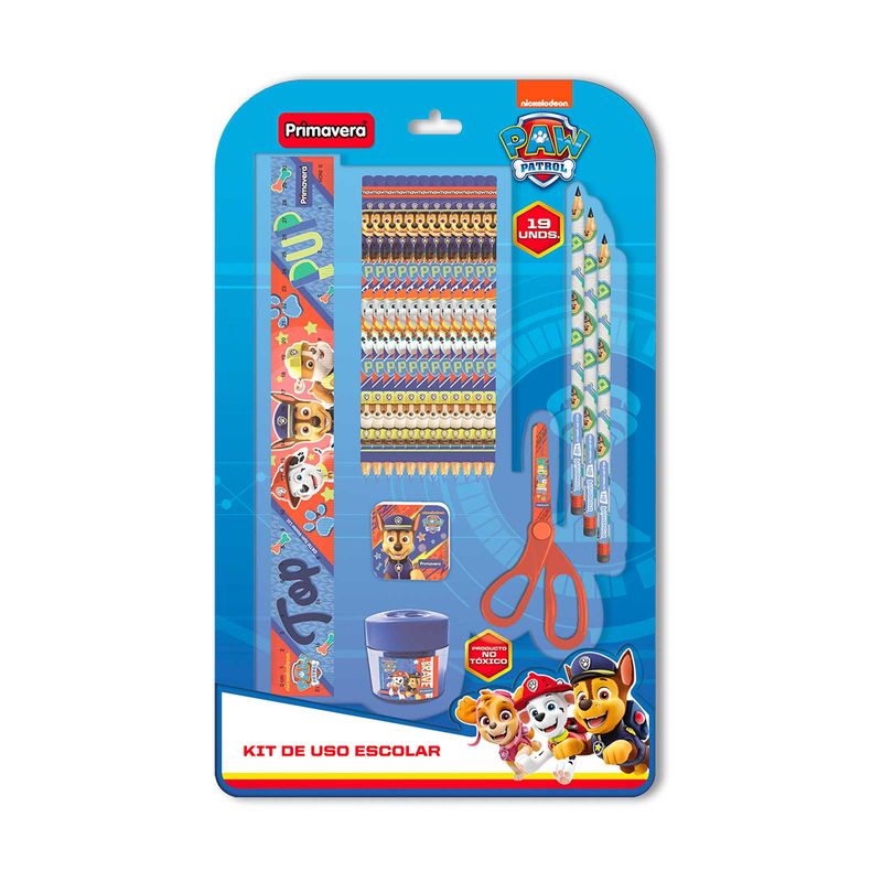 set-de-escritura-paw-patrol-x-19-piezas-7707463690528