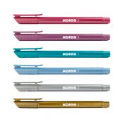 Marcadores metálicos Kores x 6 unidades