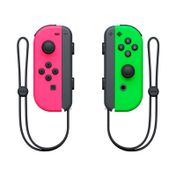 Control inalámbrico Joy-Con para Nintendo Switch, verde y rosado neón