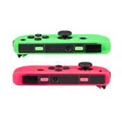 Control Joy-Con inalámbrico para Nintendo Switch, verde y rosado neón