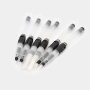 Set de pinceles con depósito para agua x 6 piezas