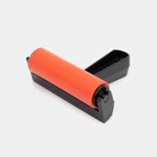 Rodillo de goma brayer 9.5 cm rojo, negro