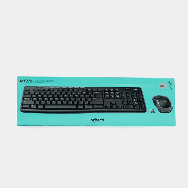 Logitech MK270 Combo Teclado y Ratón Inalámbrico