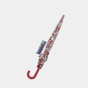 Paraguas semiautomático 8r con marcadores rosado 72 cm