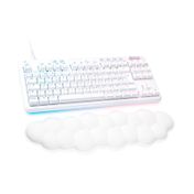 Teclado alámbrico gaming Logitech G713, blanco
