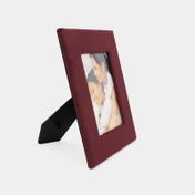 Portarretrato con borde vinotinto de 26.5 cm