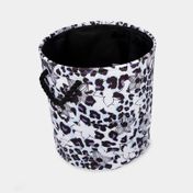 Cesta para ropa diseño flores