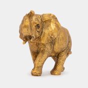 Figura de elefante 7 x 10 x 5 cm dorado