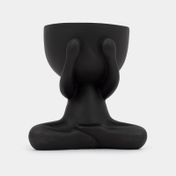 Maceta 12,9 x 12 x 10 cm negra