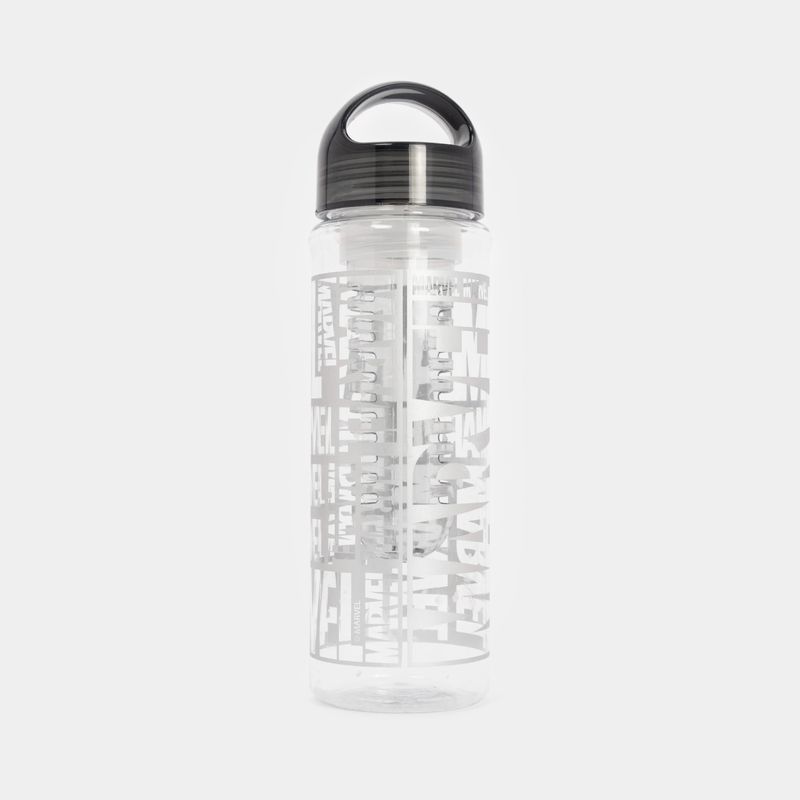 botella-plastica-transparente-gris-de-750-ml-con-infusor-marvel-8412497020942