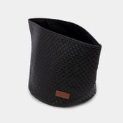 Cesta para ropa negra